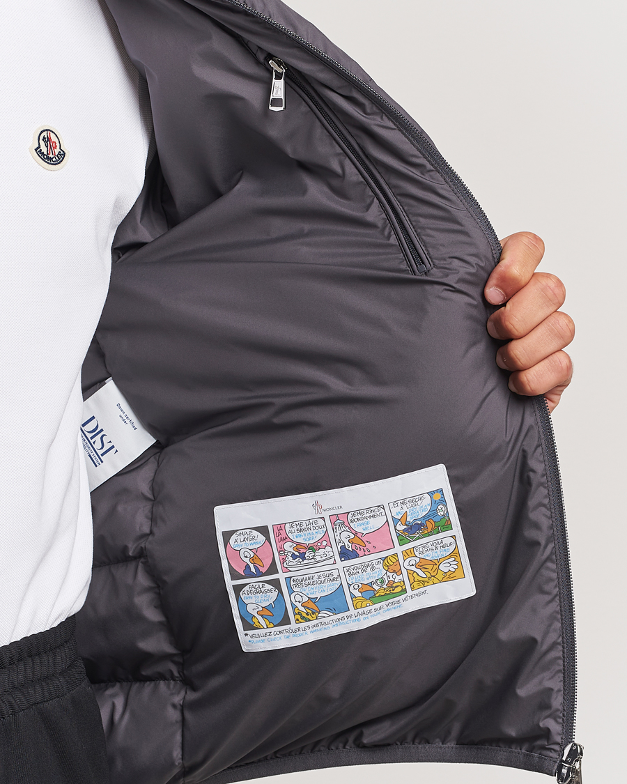 Hombres | Abrigos y chaquetas | Moncler | Baudinet Down Jacket Dark Grey