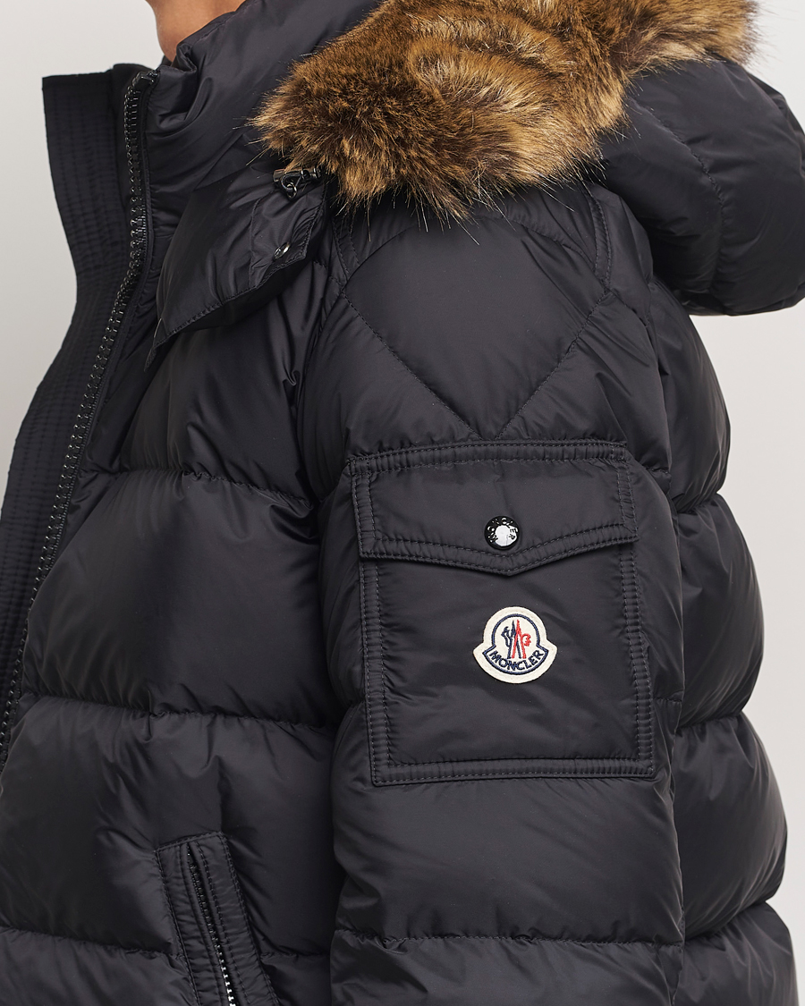 Hombres | Abrigos y chaquetas | Moncler | Maya Faux Fur Jacket Black