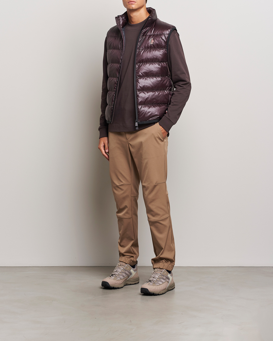 Hombres | Pantalones | Moncler Grenoble | Belted Tech Pants Beige