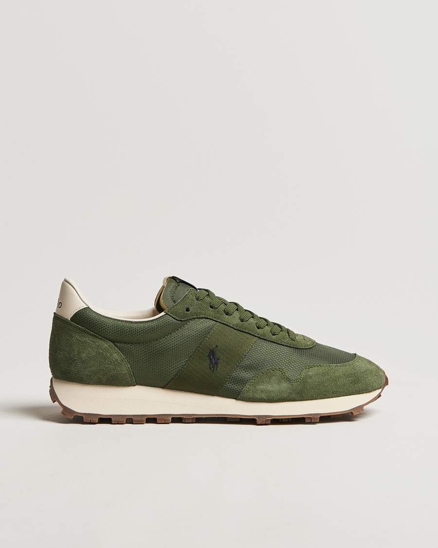 Hombres | Polo Ralph Lauren PRL Trail125 Sneaker Classic Drab/Ecru | Polo Ralph Lauren | PRL Trail125 Sneaker Classic Drab/Ecru