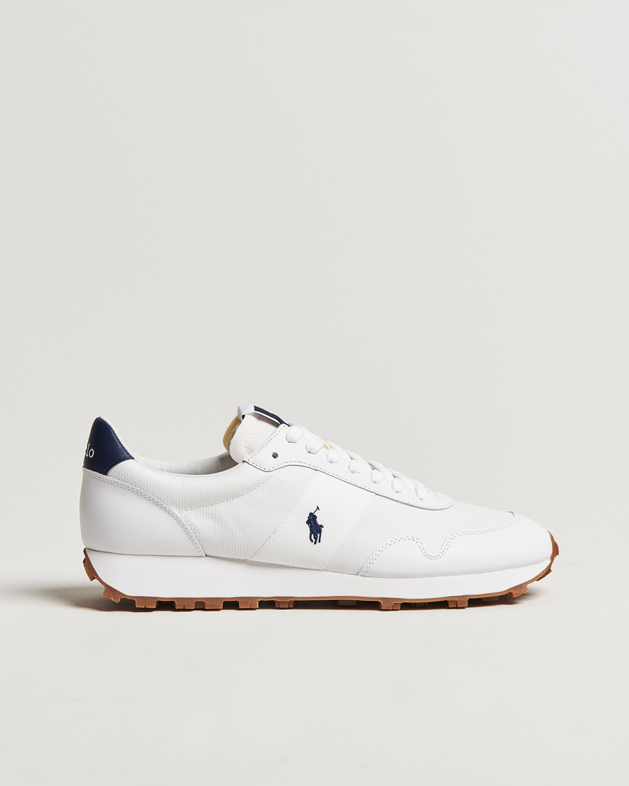 Hombres | Polo Ralph Lauren PRL Trail125 Sneaker White /Newport Navy | Polo Ralph Lauren | PRL Trail125 Sneaker White /Newport Navy
