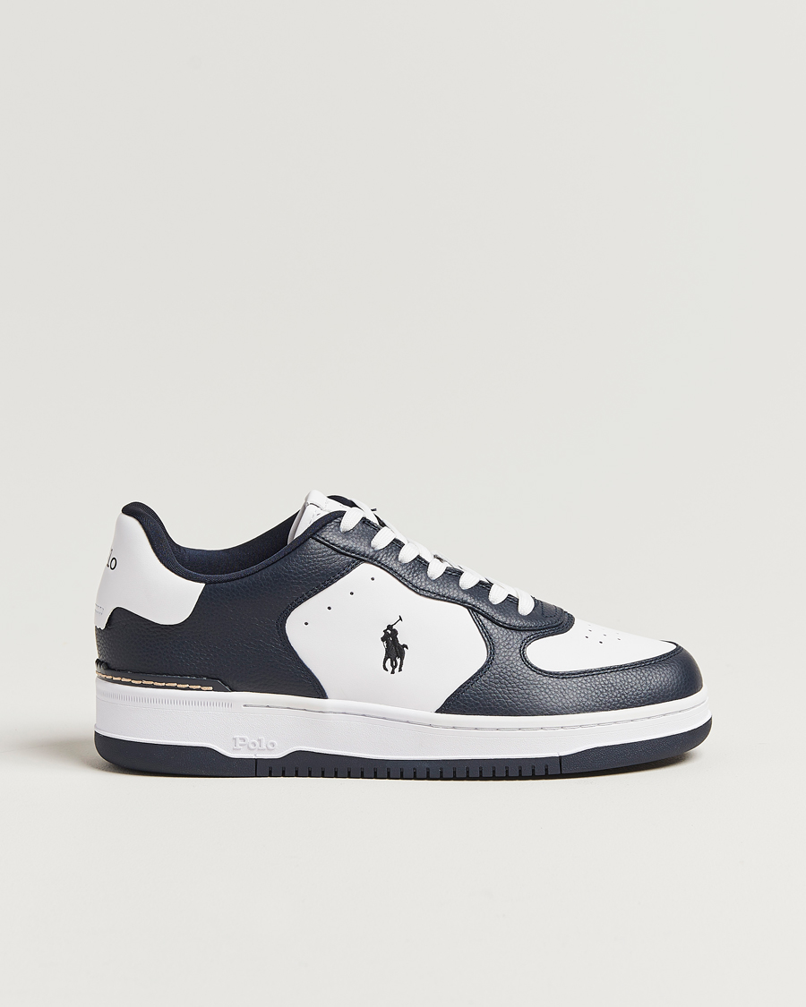 Hombres | Polo Ralph Lauren Masters Court Sneaker Aviator Navy/White | Polo Ralph Lauren | Masters Court Sneaker Aviator Navy/White