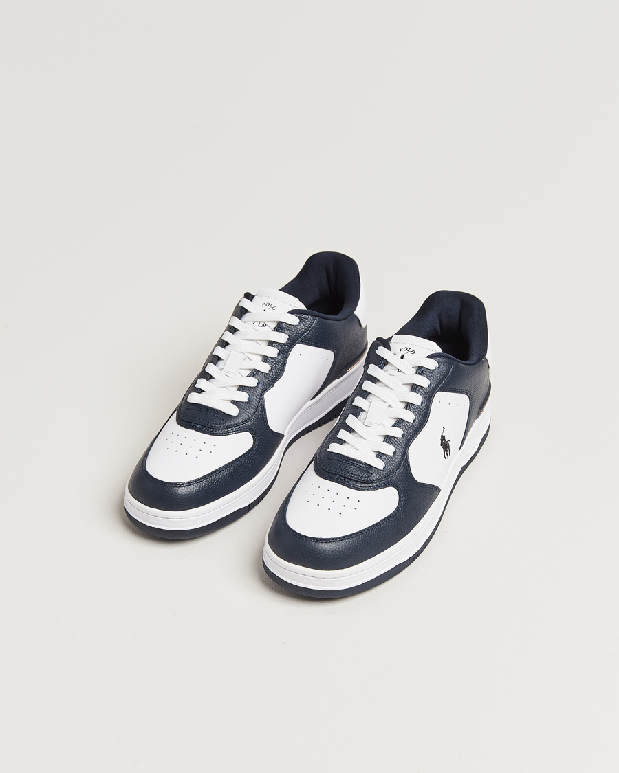 Hombres | Polo Ralph Lauren Masters Court Sneaker Aviator Navy/White | Polo Ralph Lauren | Masters Court Sneaker Aviator Navy/White