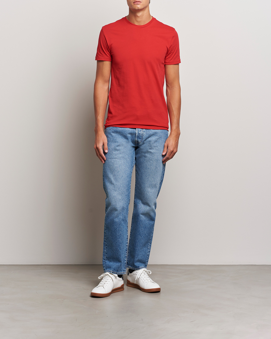 Hombres | Camisetas | Polo Ralph Lauren | 3-Pack Crew Neck T-Shirt Blue/Navy/Red