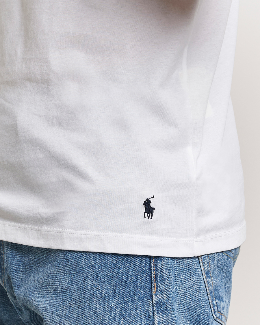 Hombres | Camisetas | Polo Ralph Lauren | 3-Pack V Neck T-Shirt White