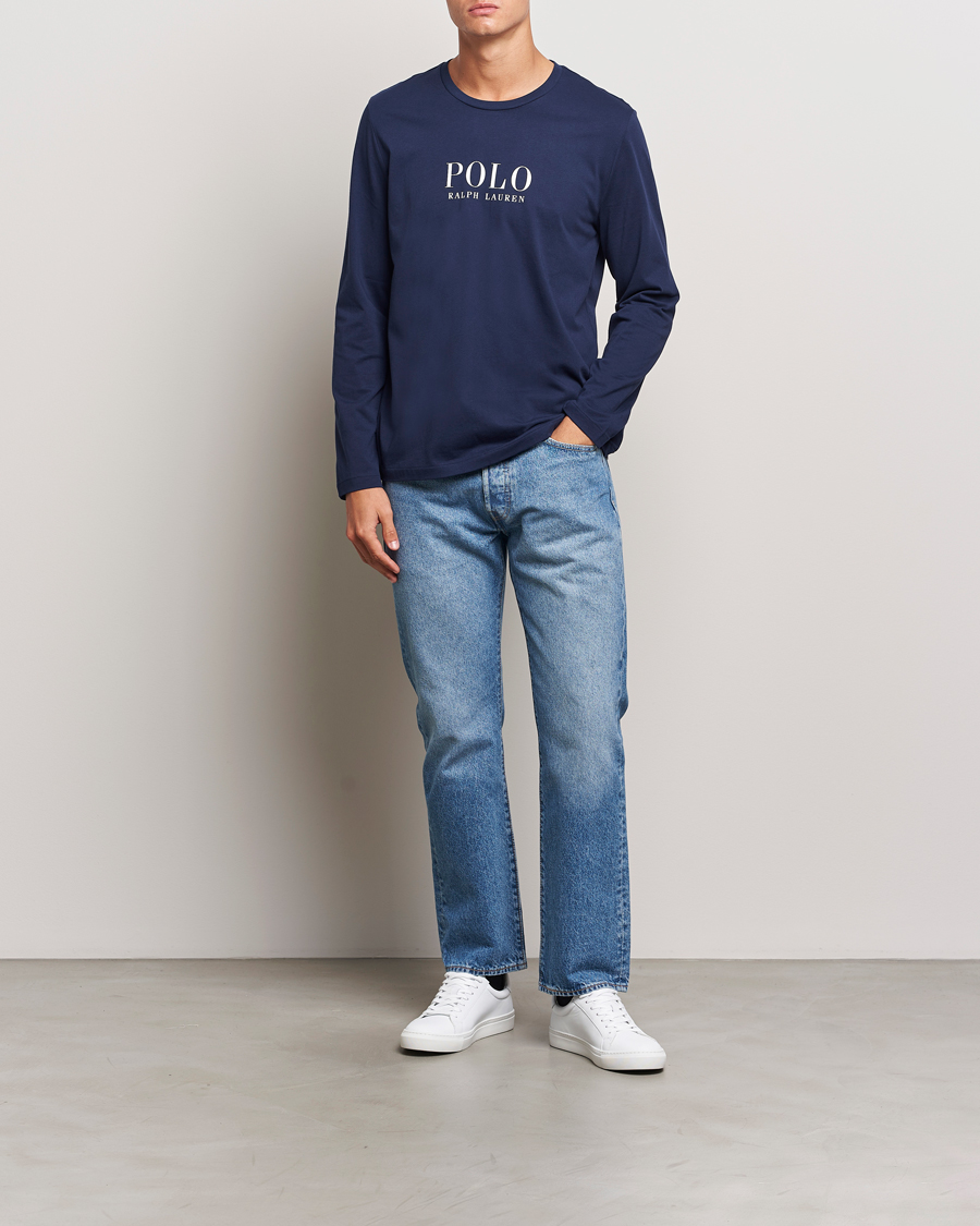 Hombres | Camisetas | Polo Ralph Lauren | Long Sleeve Liquid Cotton Tee Cruise Navy