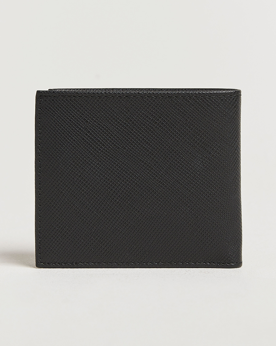 Hombres | Polo Ralph Lauren Saffiano Leather Wallet Black | Polo Ralph Lauren | Saffiano Leather Wallet Black