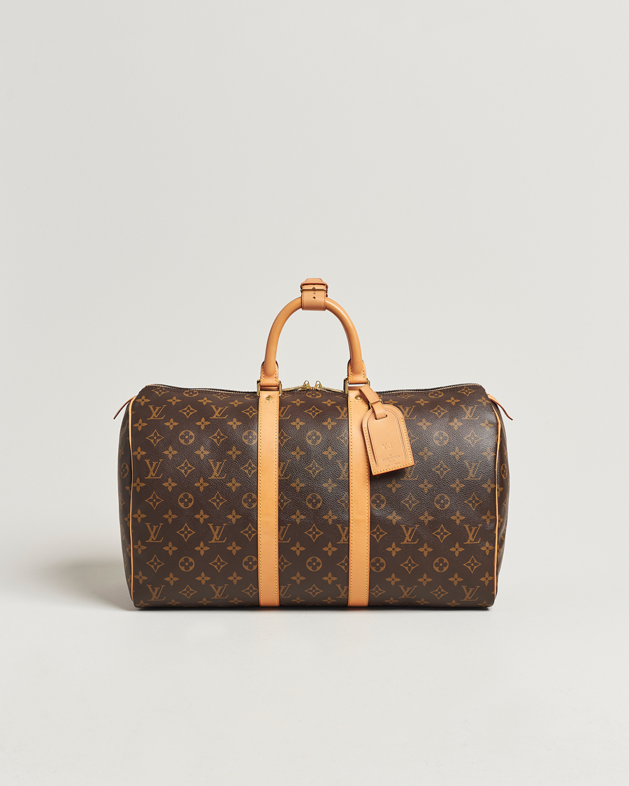 Hombres | Louis Vuitton Pre-Owned Keepall 45 Bag Monogram | Louis Vuitton Pre-Owned | Keepall 45 Bag Monogram