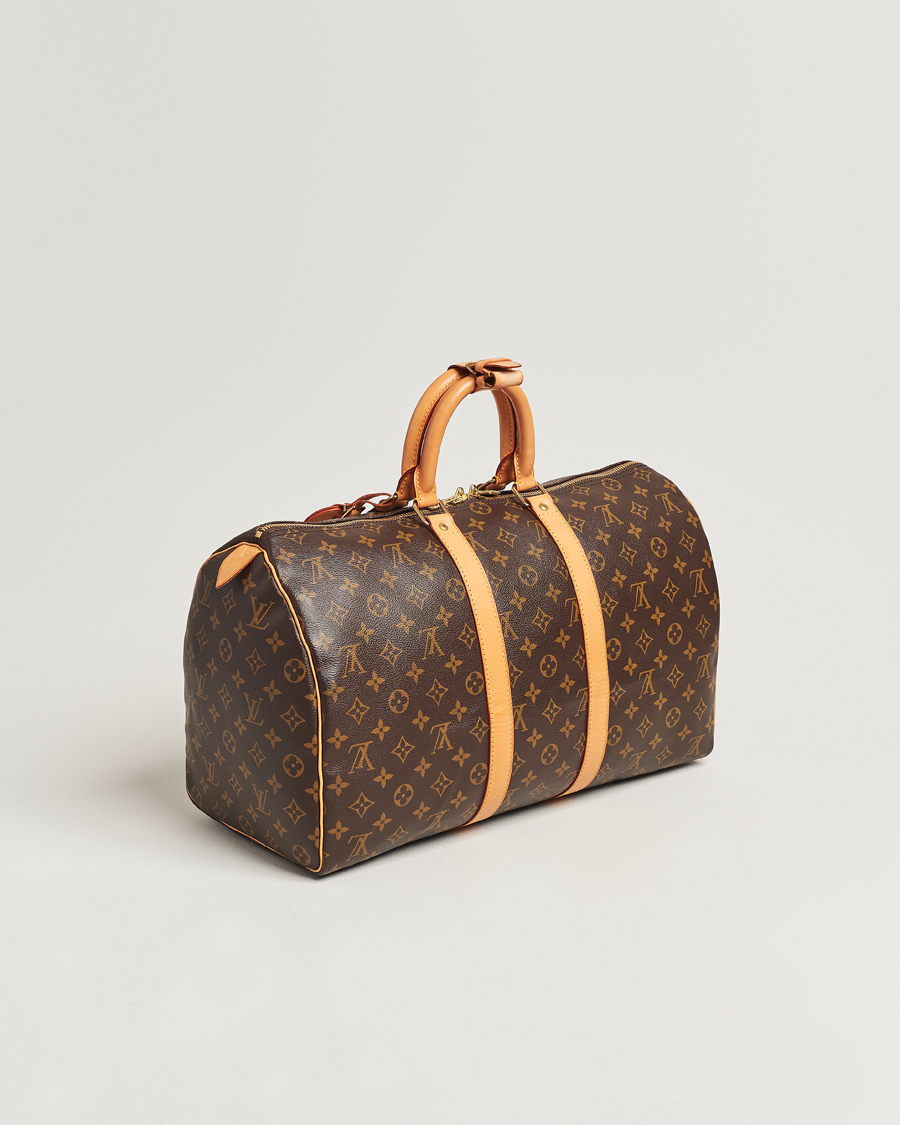 Hombres | Louis Vuitton Pre-Owned Keepall 45 Bag Monogram | Louis Vuitton Pre-Owned | Keepall 45 Bag Monogram