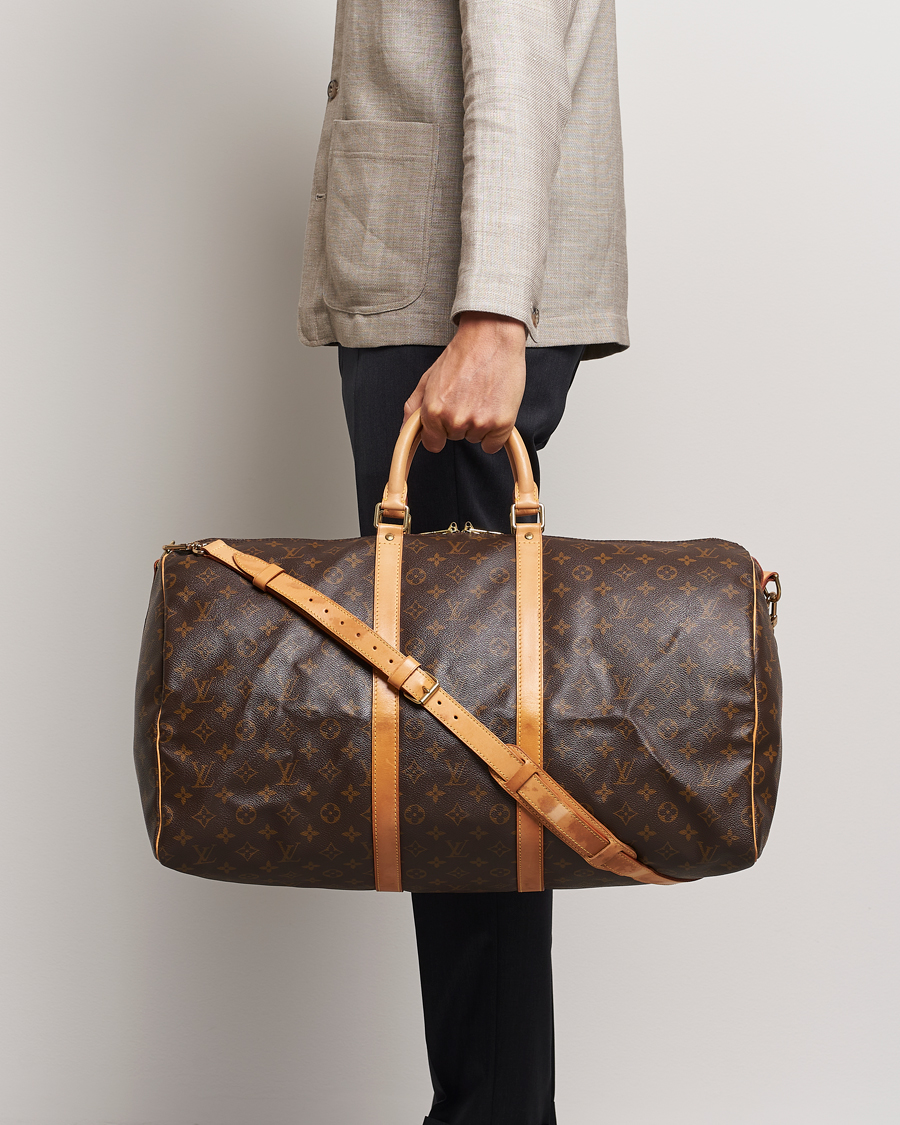 Hombres | Louis Vuitton Pre-Owned Keepall Bandoulière 55 Monogram | Louis Vuitton Pre-Owned | Keepall Bandoulière 55 Monogram