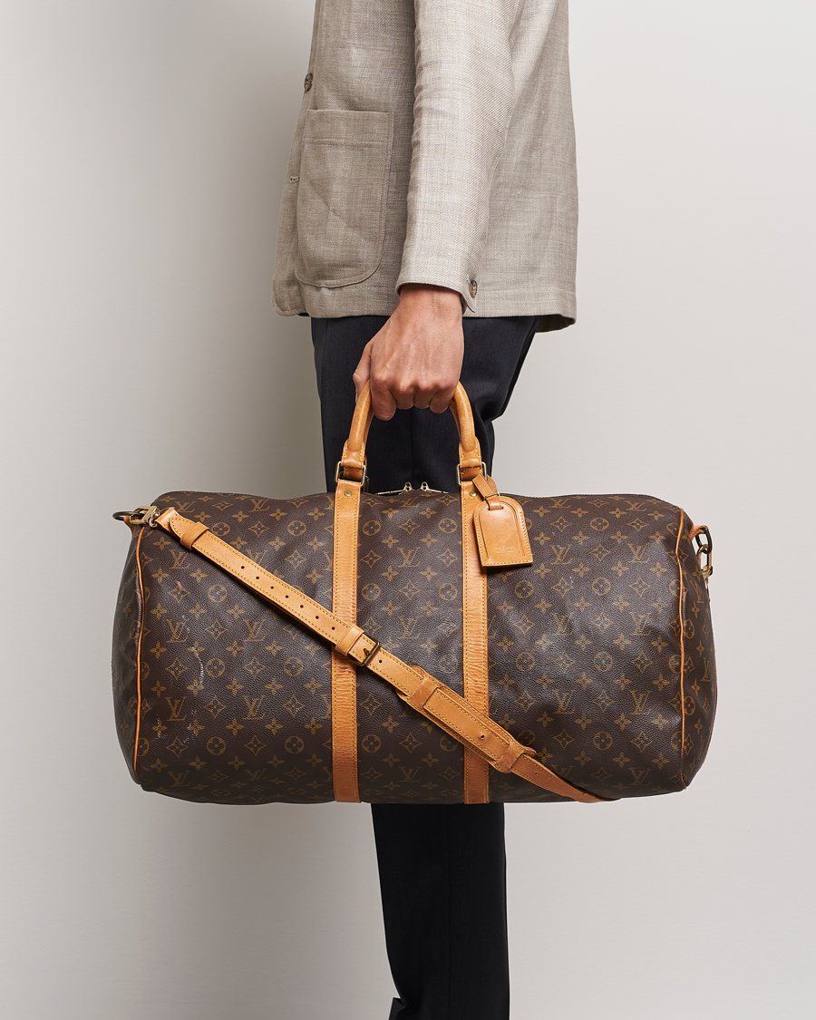 Hombres | Louis Vuitton Pre-Owned Keepall Bandoulière 55 Monogram | Louis Vuitton Pre-Owned | Keepall Bandoulière 55 Monogram