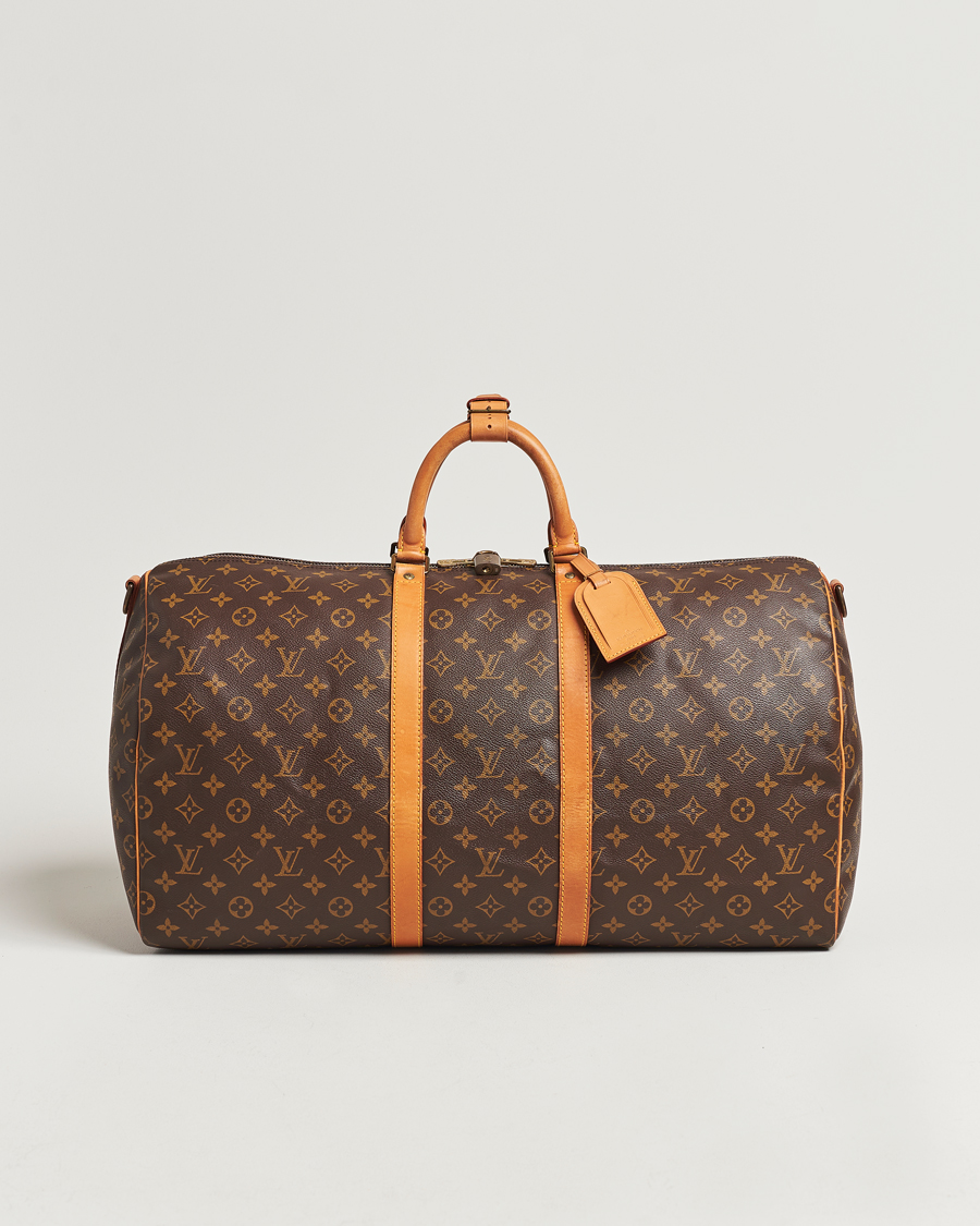Hombres | Louis Vuitton Pre-Owned Keepall Bandoulière 55 Monogram  | Louis Vuitton Pre-Owned | Keepall Bandoulière 55 Monogram 