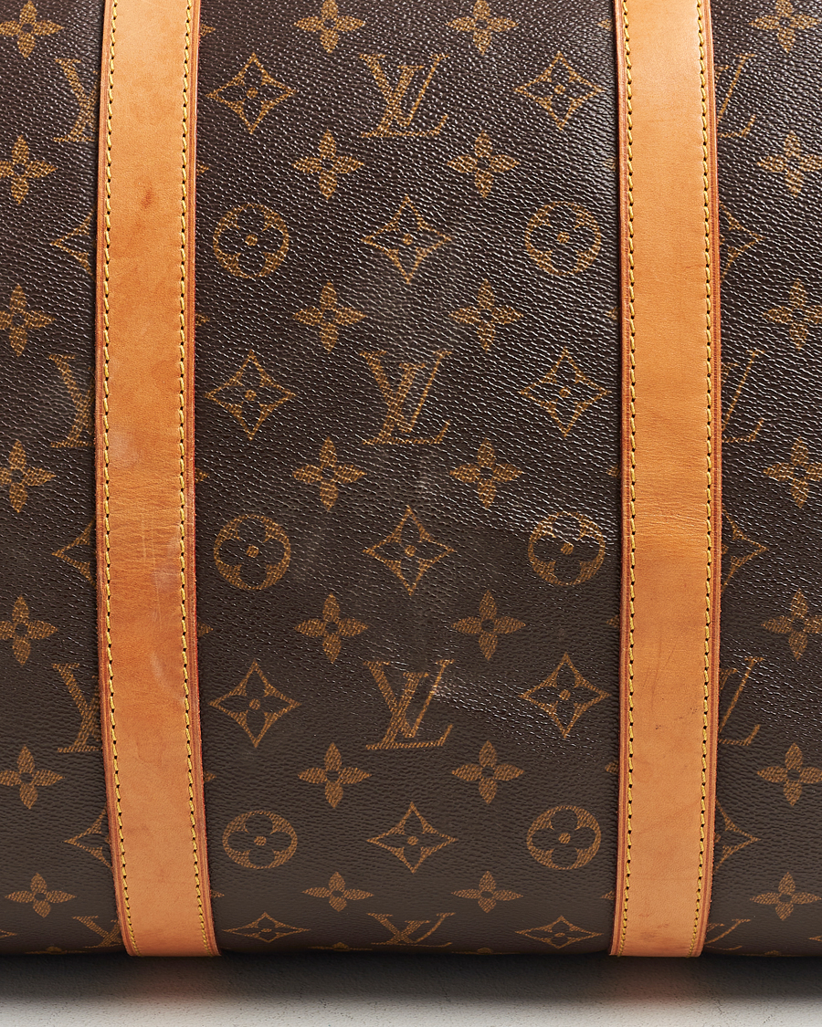 Hombres | Louis Vuitton Pre-Owned Keepall 55 Bag Monogram | Louis Vuitton Pre-Owned | Keepall 55 Bag Monogram