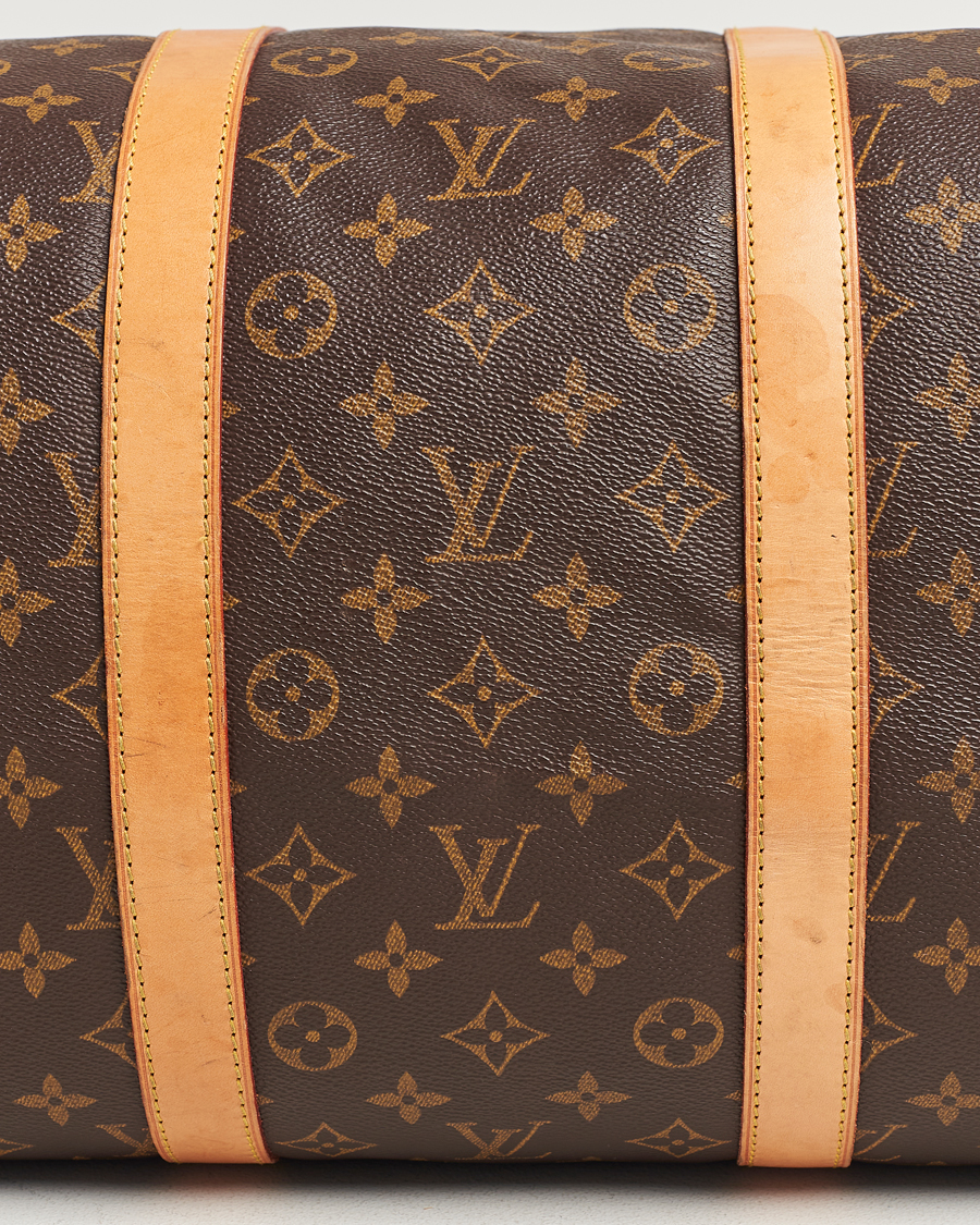 Hombres | Louis Vuitton Pre-Owned Keepall 55 Bag Monogram | Louis Vuitton Pre-Owned | Keepall 55 Bag Monogram