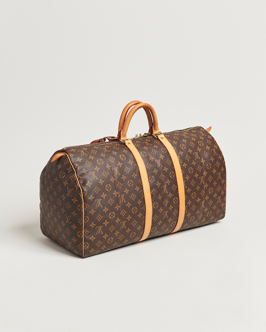 Hombres | Louis Vuitton Pre-Owned Keepall 55 Bag Monogram | Louis Vuitton Pre-Owned | Keepall 55 Bag Monogram