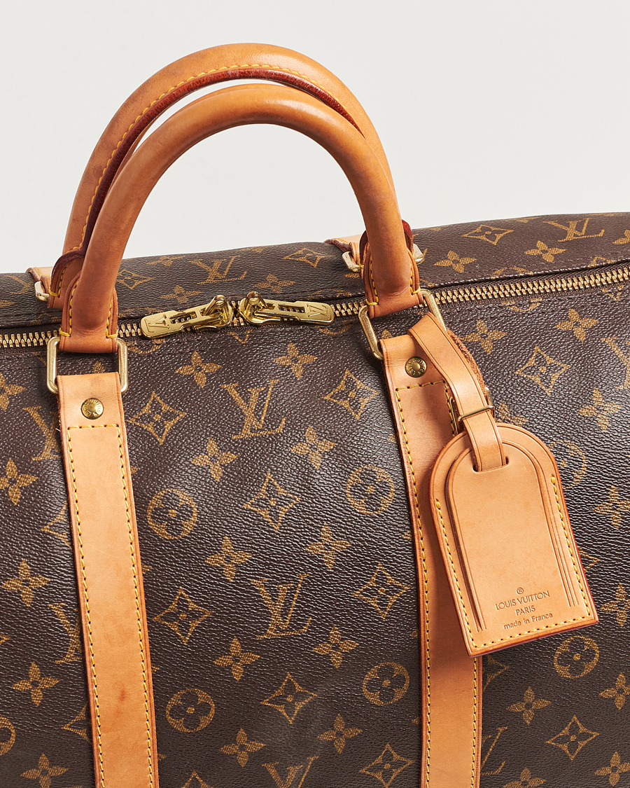 Hombres | Louis Vuitton Pre-Owned Keepall 55 Bag Monogram | Louis Vuitton Pre-Owned | Keepall 55 Bag Monogram