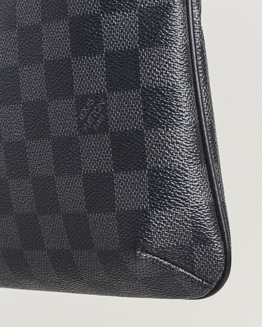 Hombres | Louis Vuitton Pre-Owned Thomas Messenger Bag Damier Graphite | Louis Vuitton Pre-Owned | Thomas Messenger Bag Damier Graphite