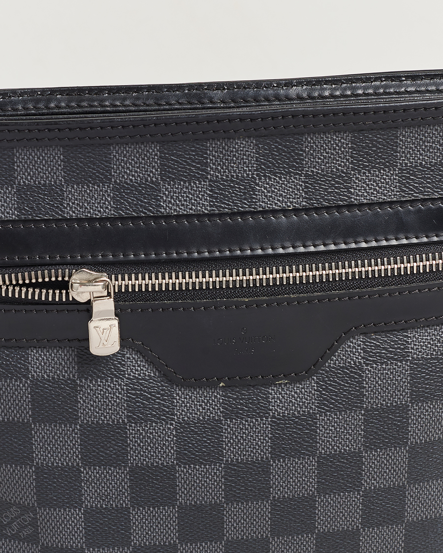 Hombres | Louis Vuitton Pre-Owned Thomas Messenger Bag Damier Graphite | Louis Vuitton Pre-Owned | Thomas Messenger Bag Damier Graphite