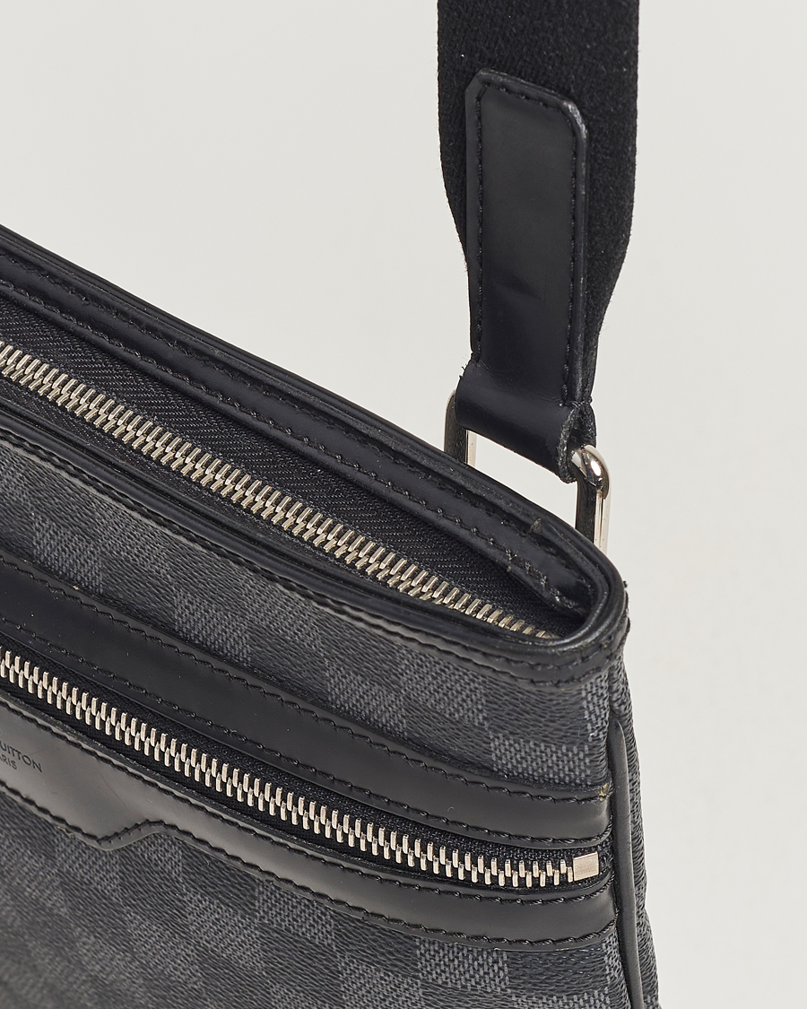 Hombres | Louis Vuitton Pre-Owned Thomas Messenger Bag Damier Graphite | Louis Vuitton Pre-Owned | Thomas Messenger Bag Damier Graphite