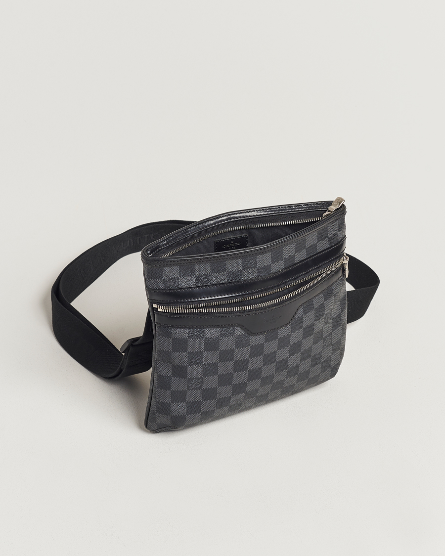 Hombres | Louis Vuitton Pre-Owned Thomas Messenger Bag Damier Graphite | Louis Vuitton Pre-Owned | Thomas Messenger Bag Damier Graphite