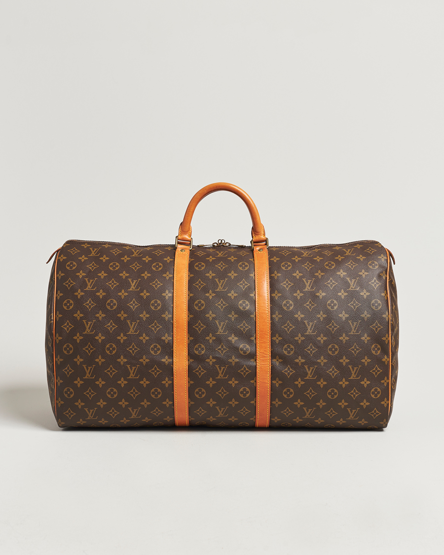 Hombres | Louis Vuitton Pre-Owned Keepall 60 Bag Monogram | Louis Vuitton Pre-Owned | Keepall 60 Bag Monogram
