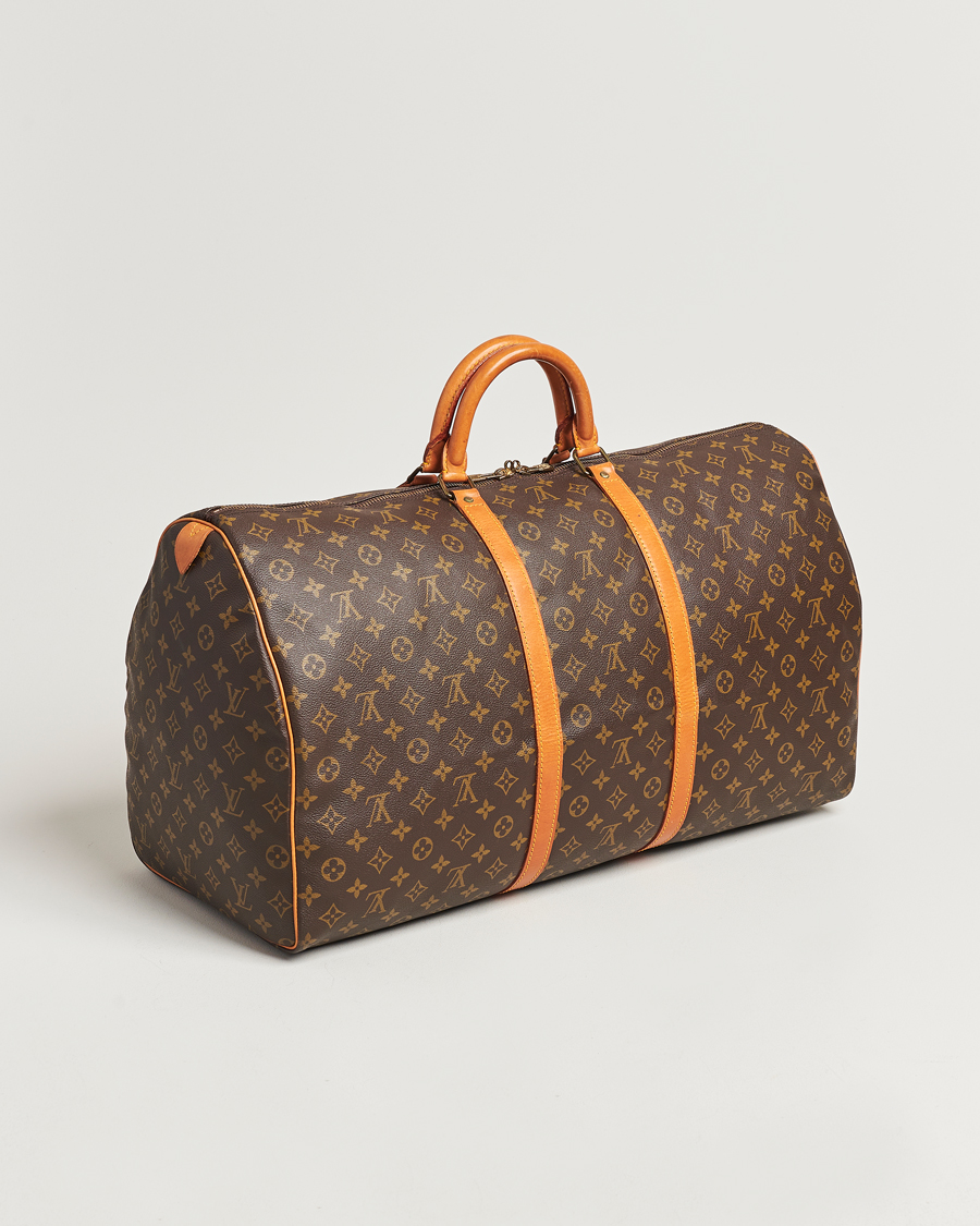 Hombres | Louis Vuitton Pre-Owned Keepall 60 Bag Monogram | Louis Vuitton Pre-Owned | Keepall 60 Bag Monogram