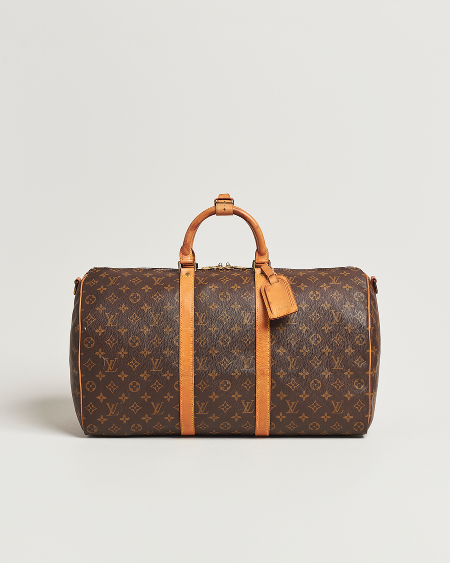 Hombres | Louis Vuitton Pre-Owned Keepall Bandoulière 50 Bag Monogram | Louis Vuitton Pre-Owned | Keepall Bandoulière 50 Bag Monogram