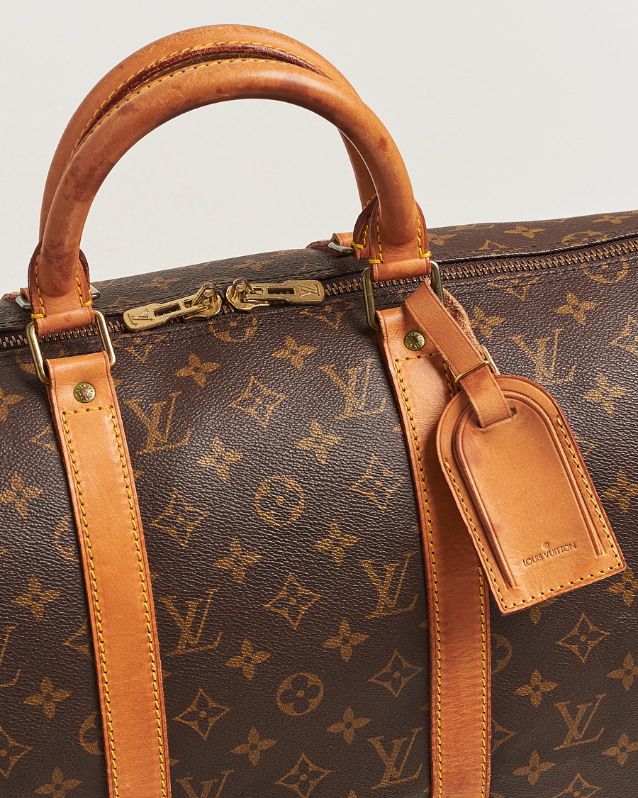 Hombres | Louis Vuitton Pre-Owned Keepall Bandoulière 50 Bag Monogram | Louis Vuitton Pre-Owned | Keepall Bandoulière 50 Bag Monogram