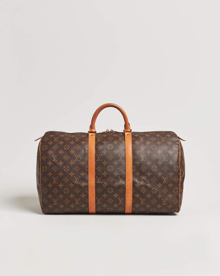 Hombres | Louis Vuitton Pre-Owned Keepall 50 Bag Monogram | Louis Vuitton Pre-Owned | Keepall 50 Bag Monogram