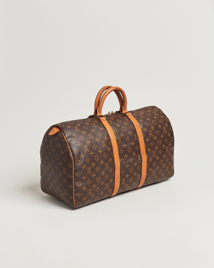 Hombres | Louis Vuitton Pre-Owned Keepall 50 Bag Monogram | Louis Vuitton Pre-Owned | Keepall 50 Bag Monogram