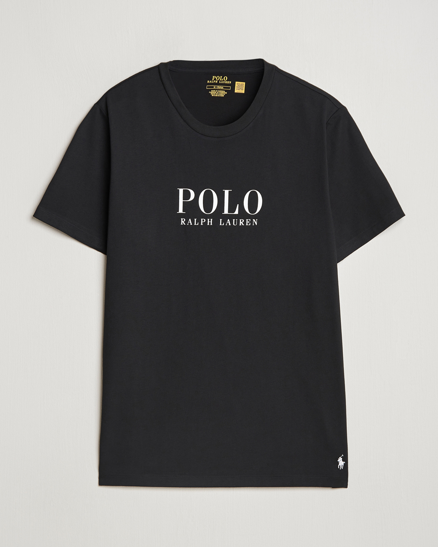 Hombres | Camisetas | Polo Ralph Lauren | Logo Cotton Jersey Sleep T-Shirt Black