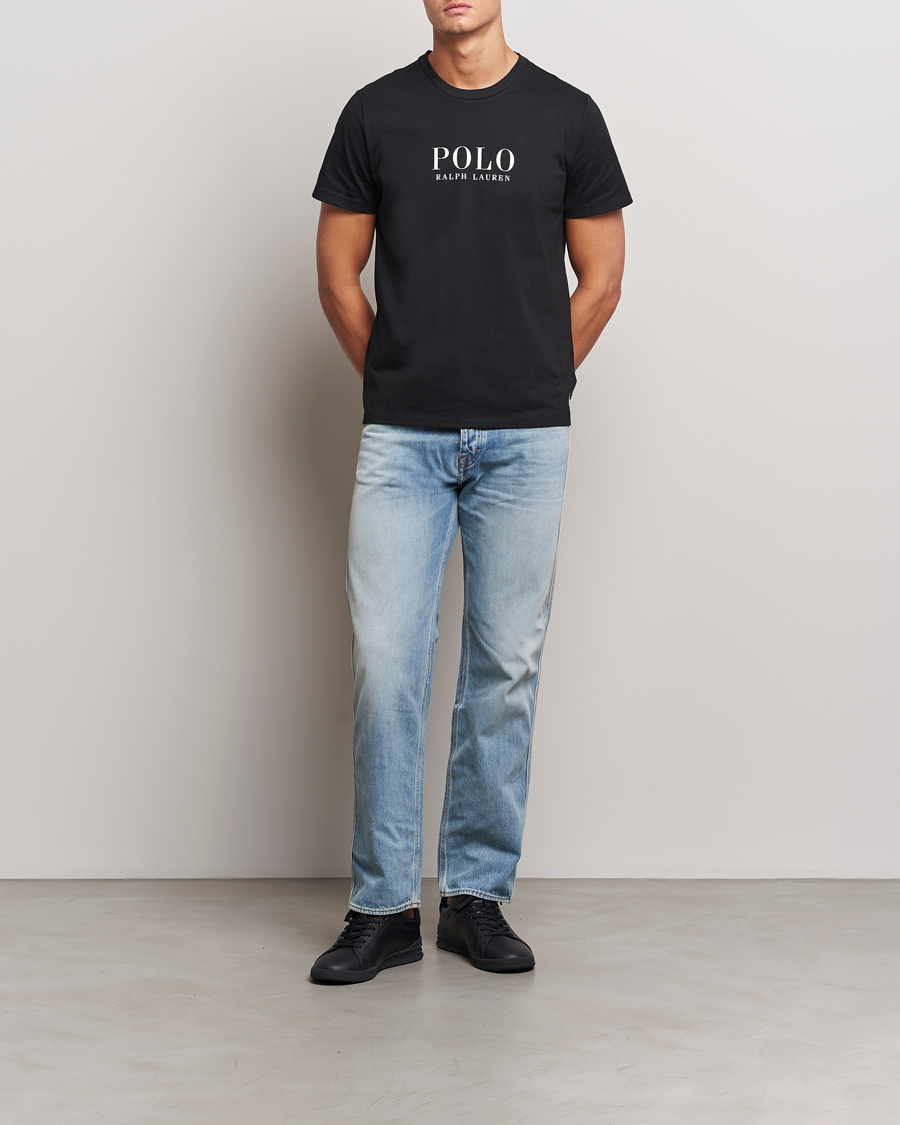 Hombres | Camisetas | Polo Ralph Lauren | Logo Cotton Jersey Sleep T-Shirt Black