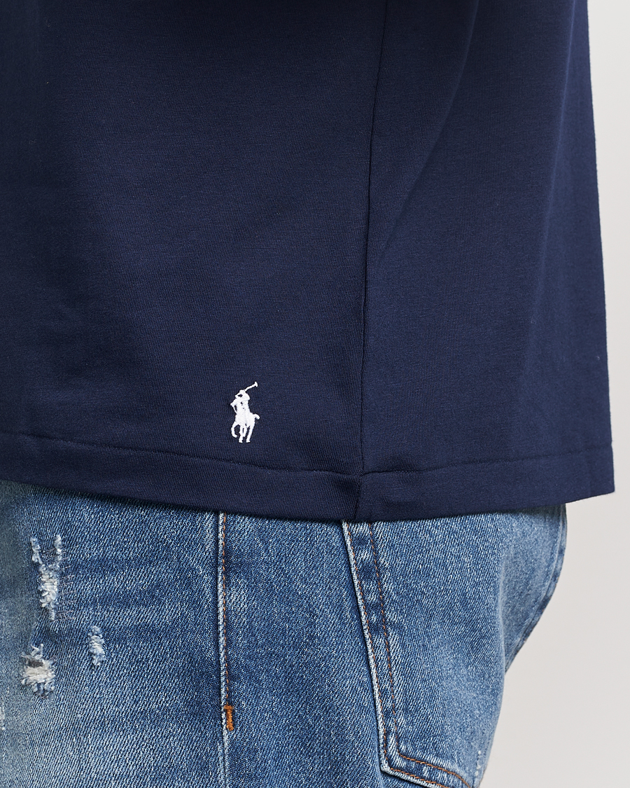 Hombres | Camisetas | Polo Ralph Lauren | Logo Cotton Jersey Sleep T-Shirt Cruise Navy