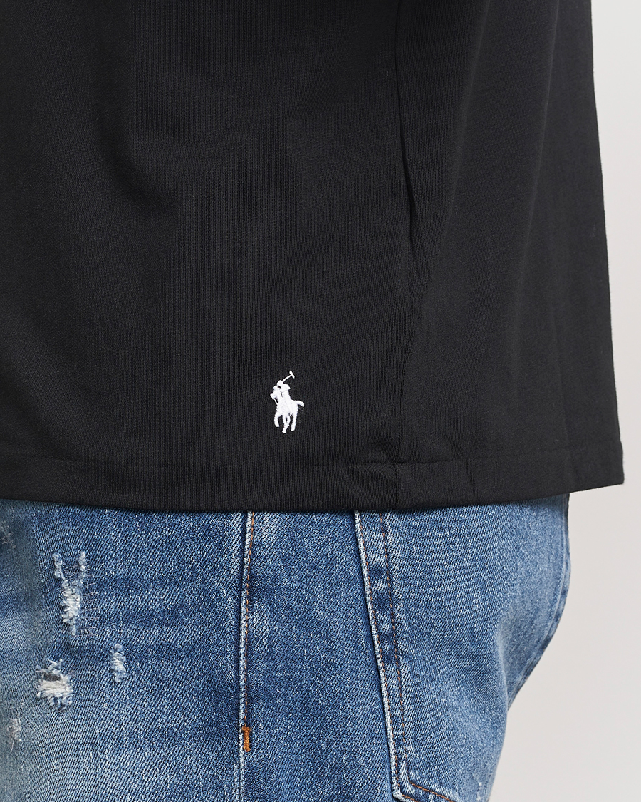 Hombres | Camisetas | Polo Ralph Lauren | Logo Cotton Jersey Sleep T-Shirt Black