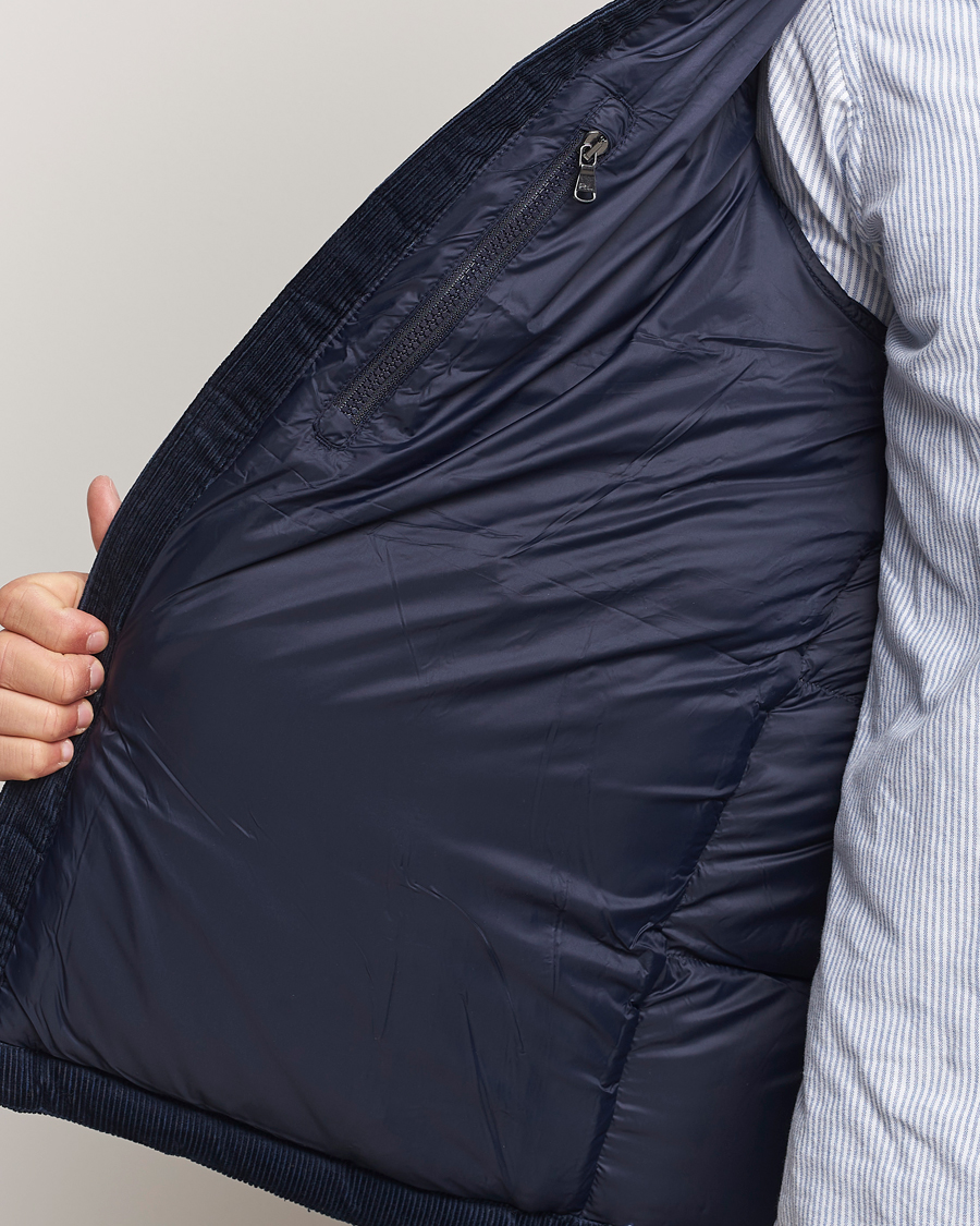 Hombres | Abrigos y chaquetas | Polo Ralph Lauren | El Cap Corduroy Down Jacket Aviator Navy