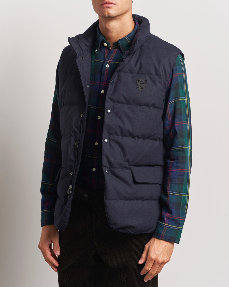Hombres | Abrigos y chaquetas | Polo Ralph Lauren | Dunn Wool Vest Collection Navy