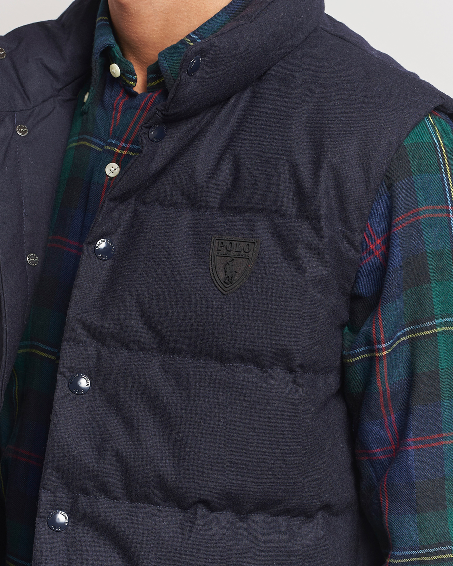Hombres | Abrigos y chaquetas | Polo Ralph Lauren | Dunn Wool Vest Collection Navy