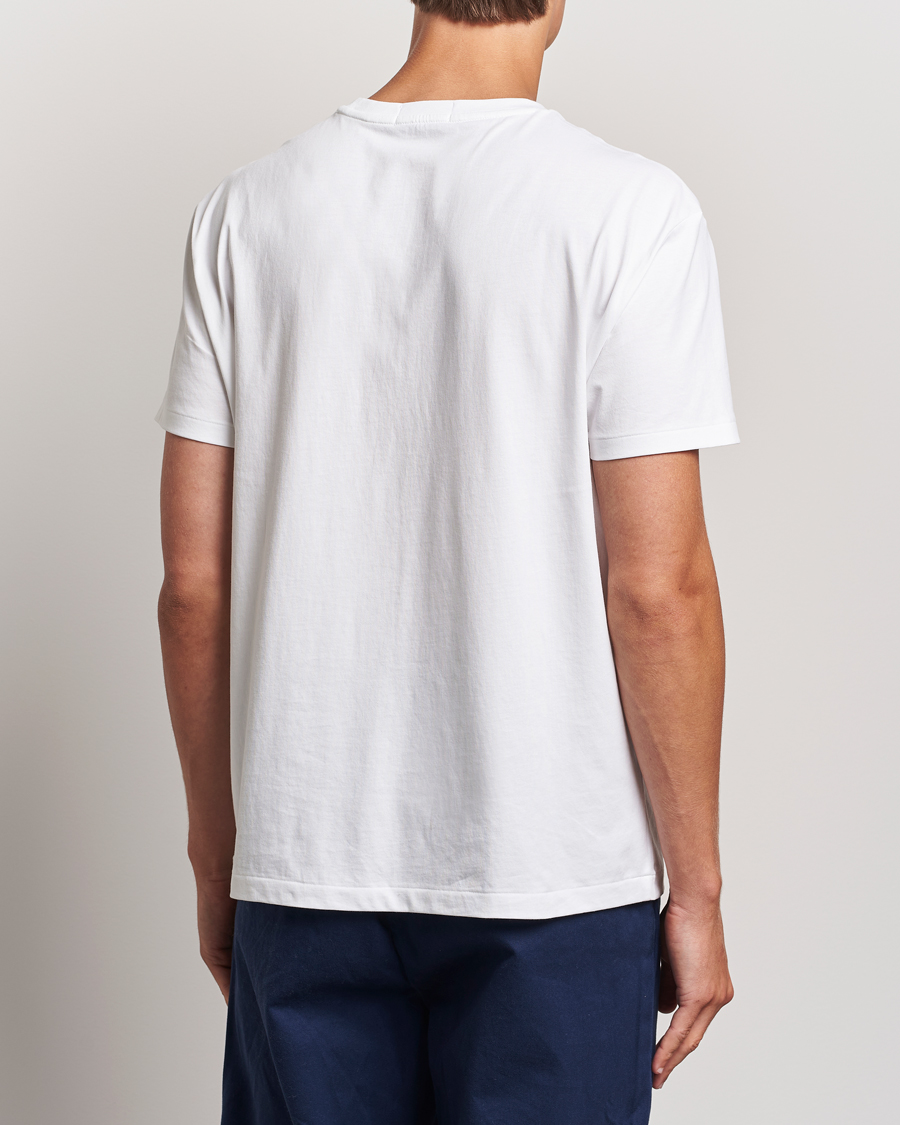 Hombres | Camisetas | Polo Ralph Lauren | Crew Neck T-Shirt White Denim Bear
