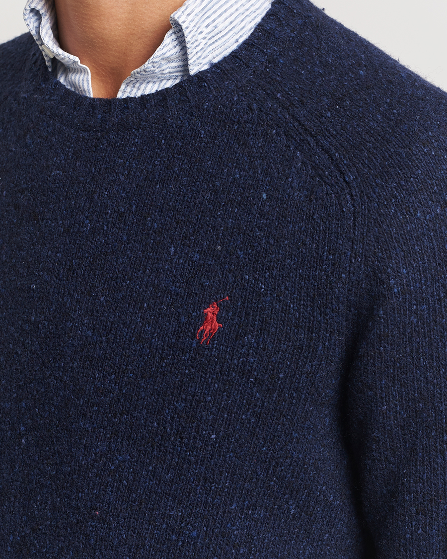 Hombres | Jerséis y prendas de punto | Polo Ralph Lauren | Donegal Sweater Ancient Navy
