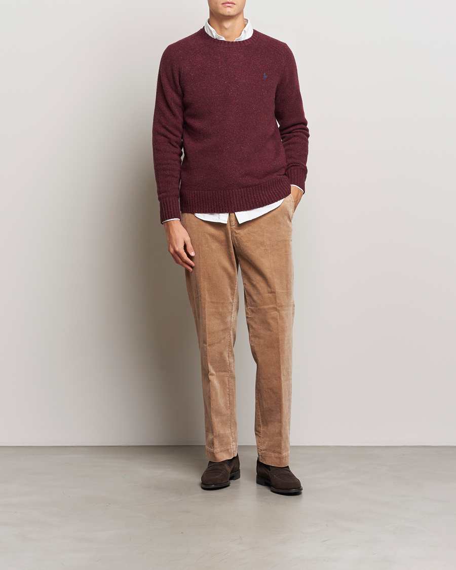 Hombres | Jerséis y prendas de punto | Polo Ralph Lauren | Donegal Sweater Aged Wine