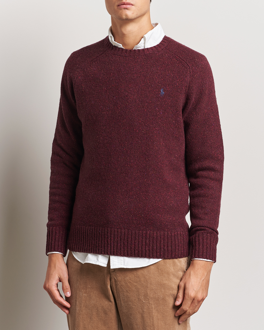 Hombres | Jerséis y prendas de punto | Polo Ralph Lauren | Donegal Sweater Aged Wine