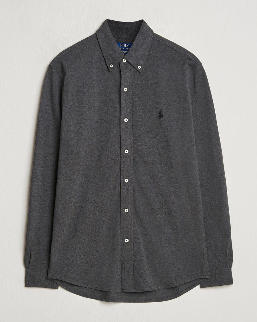 Hombres | Camisas | Polo Ralph Lauren | Featherweight Mesh Shirt Windsor Heather