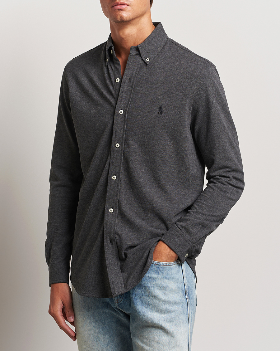 Hombres | Camisas | Polo Ralph Lauren | Featherweight Mesh Shirt Windsor Heather