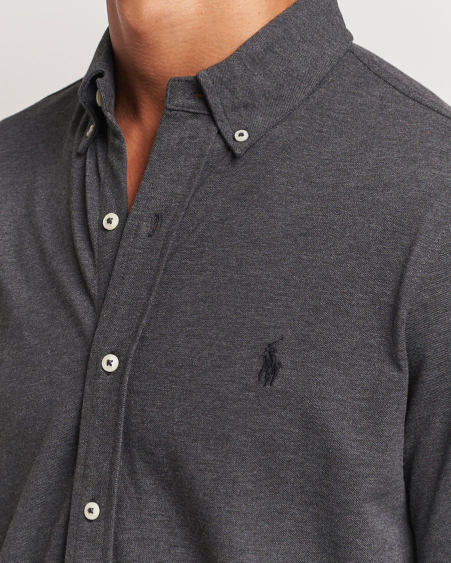 Hombres | Camisas | Polo Ralph Lauren | Featherweight Mesh Shirt Windsor Heather