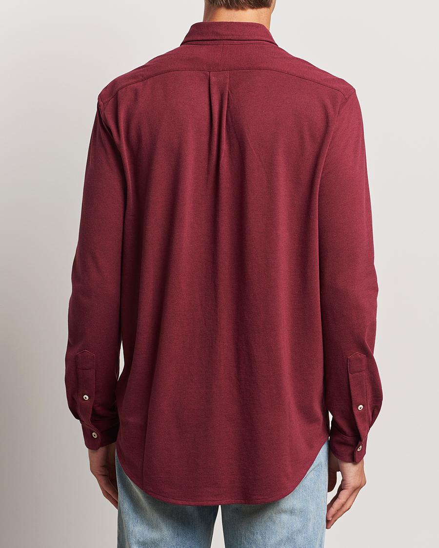 Hombres | Camisas | Polo Ralph Lauren | Featherweight Mesh Shirt Vintage Port Heather