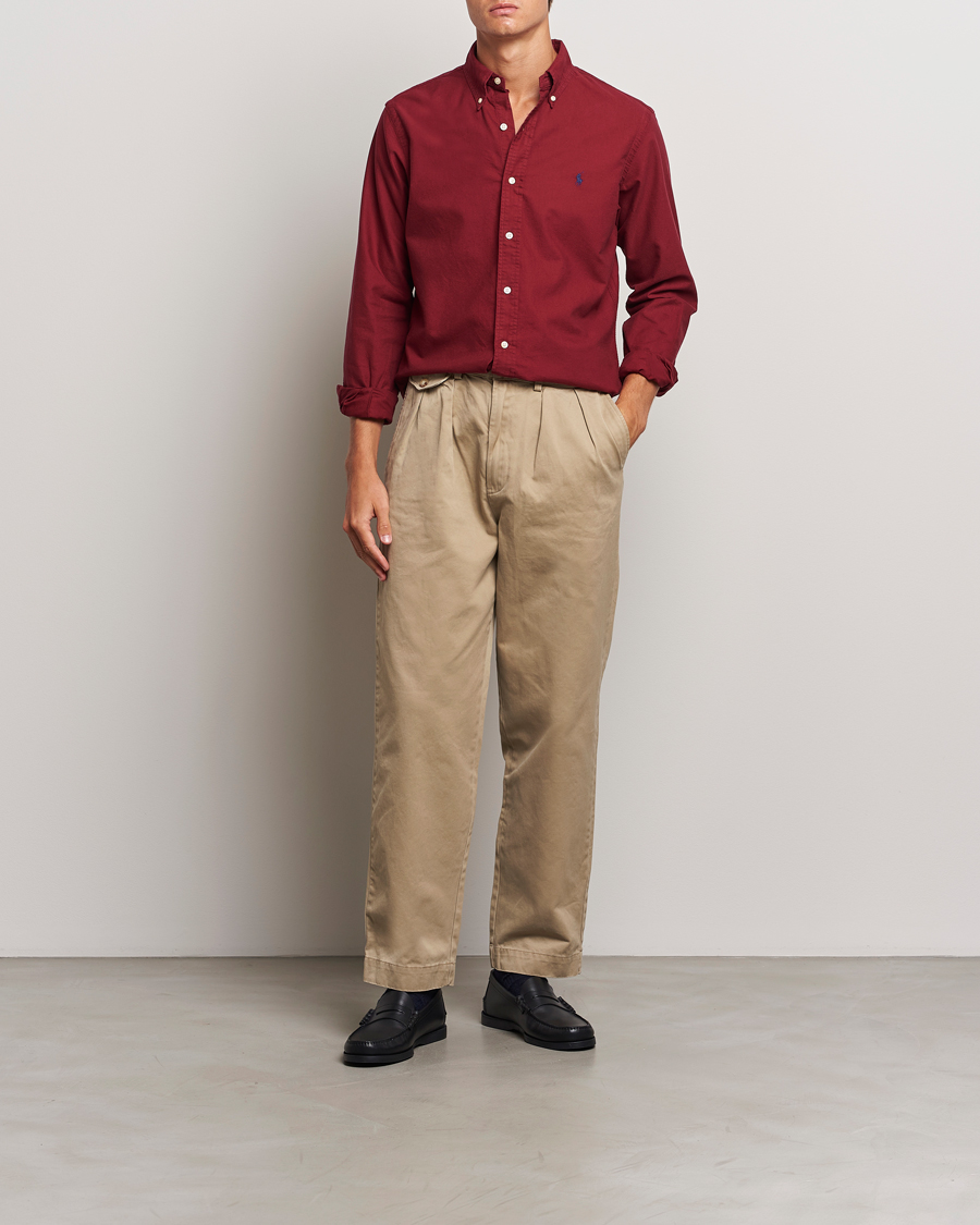 Hombres | Camisas | Polo Ralph Lauren | Custom Slim Fit Oxford Shirt Red Carpet