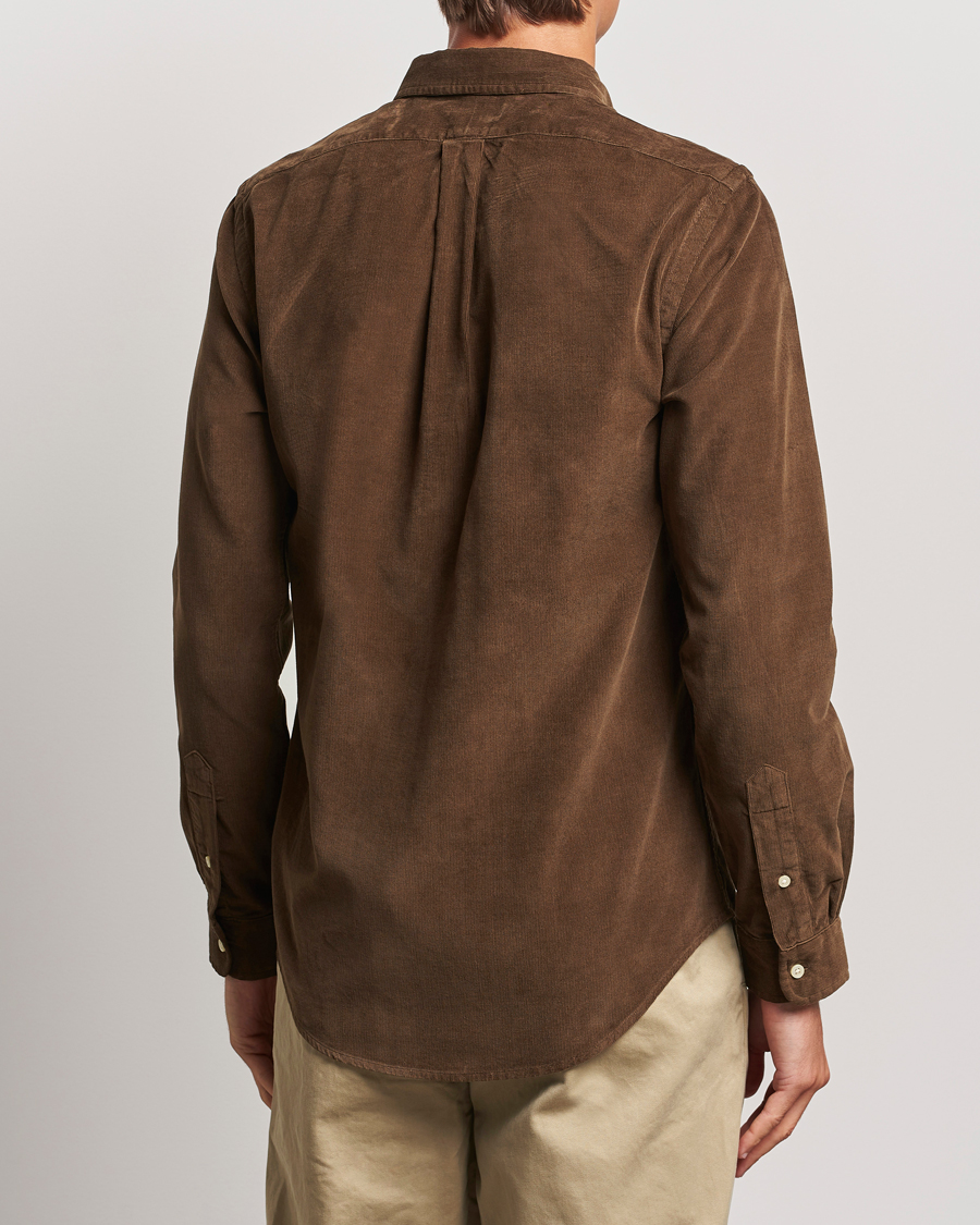 Hombres | Camisas | Polo Ralph Lauren | Slim Fit Corduroy Shirt Chocolate Mousse