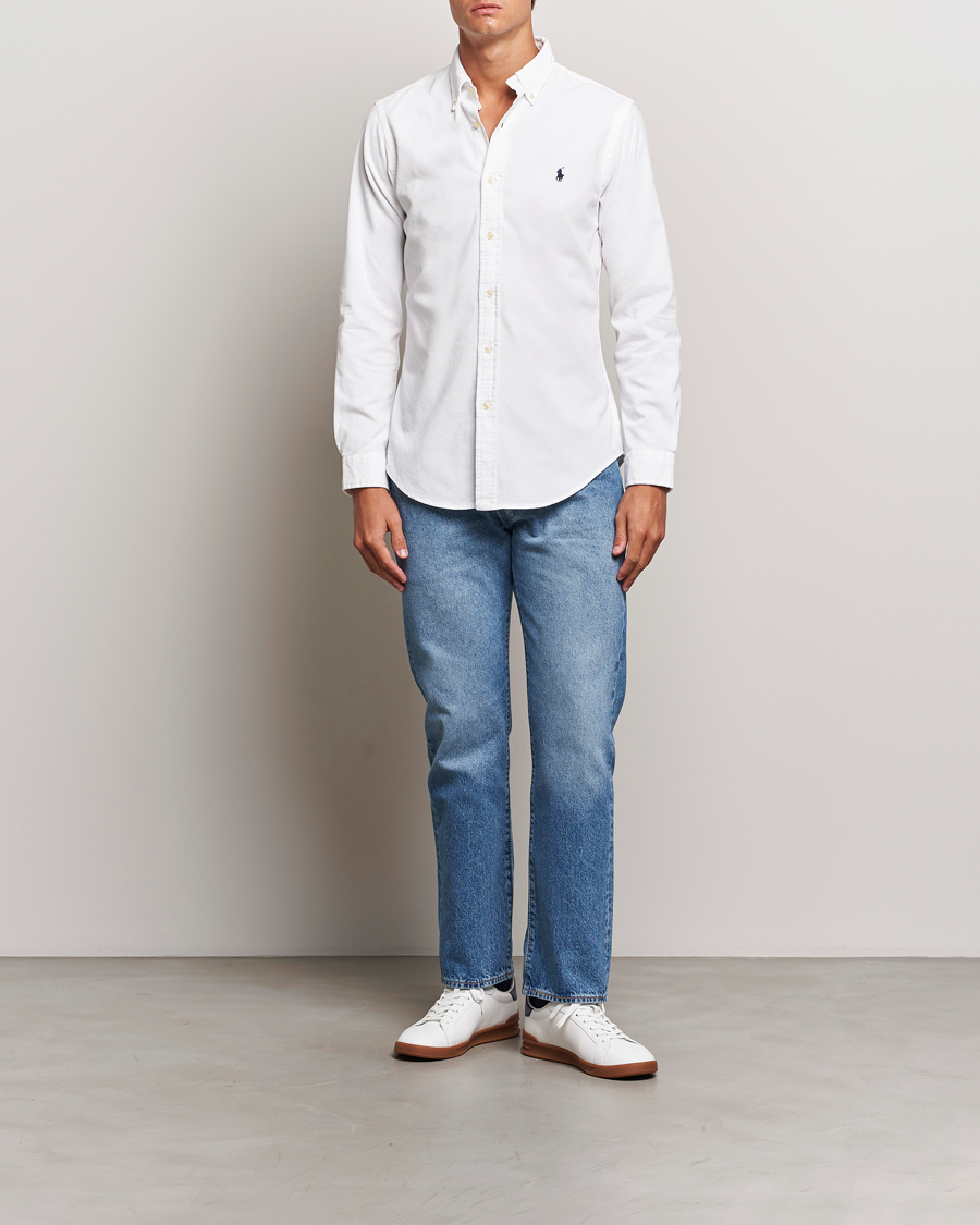 Hombres | Camisas | Polo Ralph Lauren | Slim Fit Corduroy Shirt White