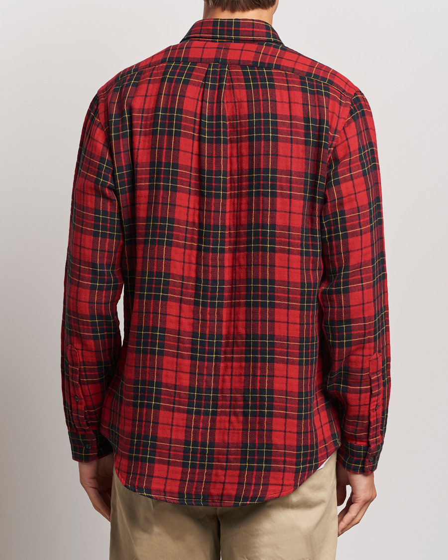 Hombres | Camisas | Polo Ralph Lauren | Custom Fit Double Faced Checked Shirt Red/Black