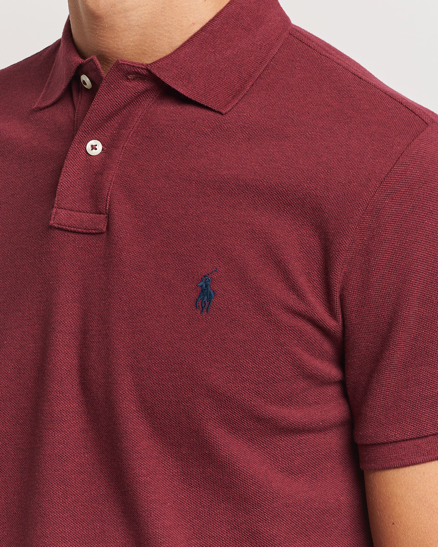 Hombres | Polos | Polo Ralph Lauren | Custom Slim Fit Polo Vintage Port Heather